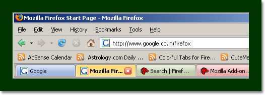 Colorful tabs for firefox 57